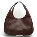【2009年秋冬新作】 ボッテガ・ヴェネタ(BOTTEGA VENETA)レディーストートバッグ ダークブラウン 124864-V0016-2072