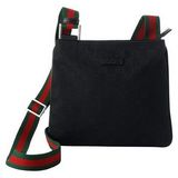 GUCCI/グッチ ORIGINAL定番キャンバスGG柄シグネチャーウェブ斜め掛けショルダーバッグ 146309 F4F5R 1060