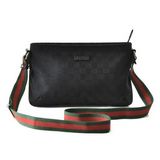 グッチ GUCCI ウェビングライン GG柄 ショルダーバッグ ブラック 189749 F4F5R 1060