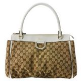 GUCCI(グッチ)トートバッグGGキャンバス ベージュ×アイボリー189831-FFPAG-9761