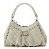 GUCCI/グッチ グッチ シマソフト Dゴールド金具付ハンドバッグ 190525 AA61G 9022