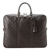 グッチ/GUCCI バッグ メンズ グッチシマ リーフケース ビジネスバッグ ダークブラウン 201480-BEG1G-2145