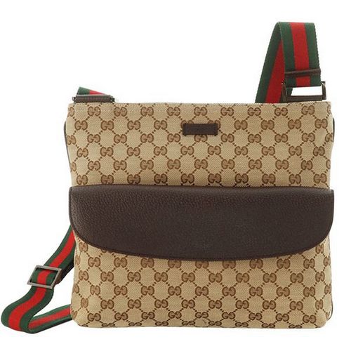 GUCCI/グッチ 定番キャンバスGG柄斜め掛けショルダーバッグ 256100 F4F3R 9791