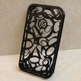 フランクミュラー ジャケット for iPhone4/4S ブラックマット チタン