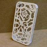 フランクミュラー ジャケット for iPhone4/4S ホワイトマット チタン